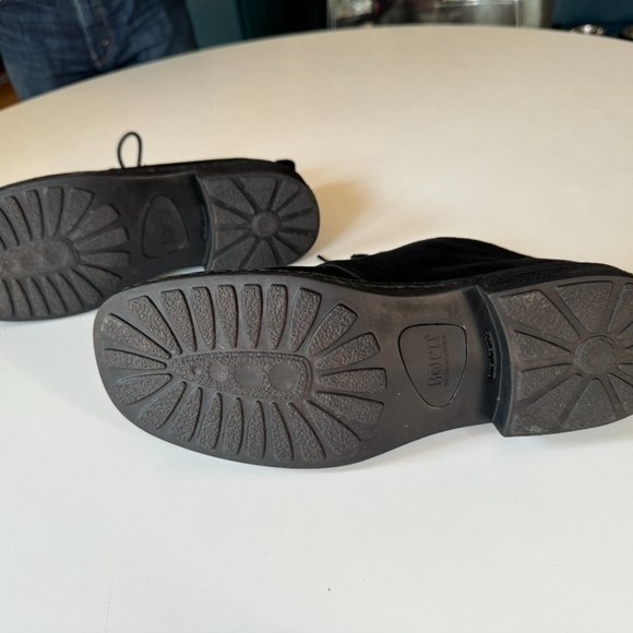 Born Men's Hobert Chukka Boots Black Distressed Leather Suede Lace Up Size 11M - Picture 10 of 10